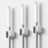 Wall Mount Mop Broom Holder Organizer Rack